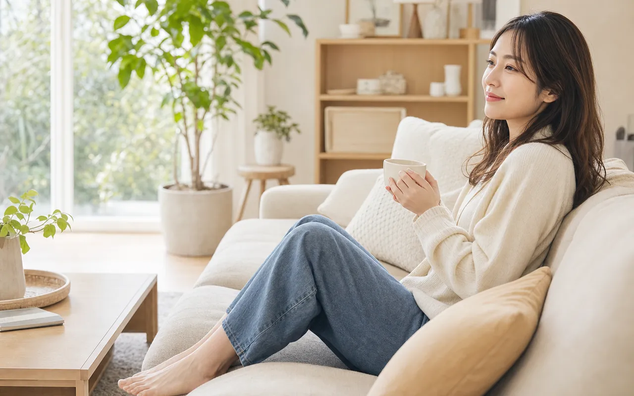 納得して進める女性